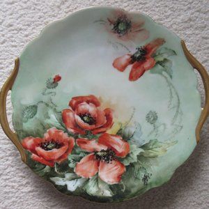 💕 MINT Vintage Hand-Painted Bavaria Dish Plate Serving Platter - PRICE IS FIRM